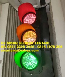 Lampu Lalu Lintas Traffic Light 3 Aspek Merah Kuning Hijau